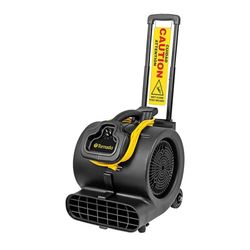 Tornado Windshear 3200 3-Speed Safety Air Mover with Caution Wet Floor
