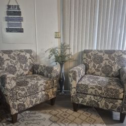 Floral Chairs