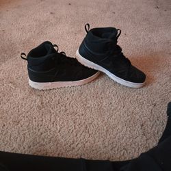 nike court vision mid winterized sneakers