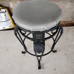 Leather Bar Stool/ Chair