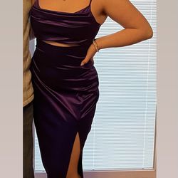 Purple Windsor Size Medium Dress