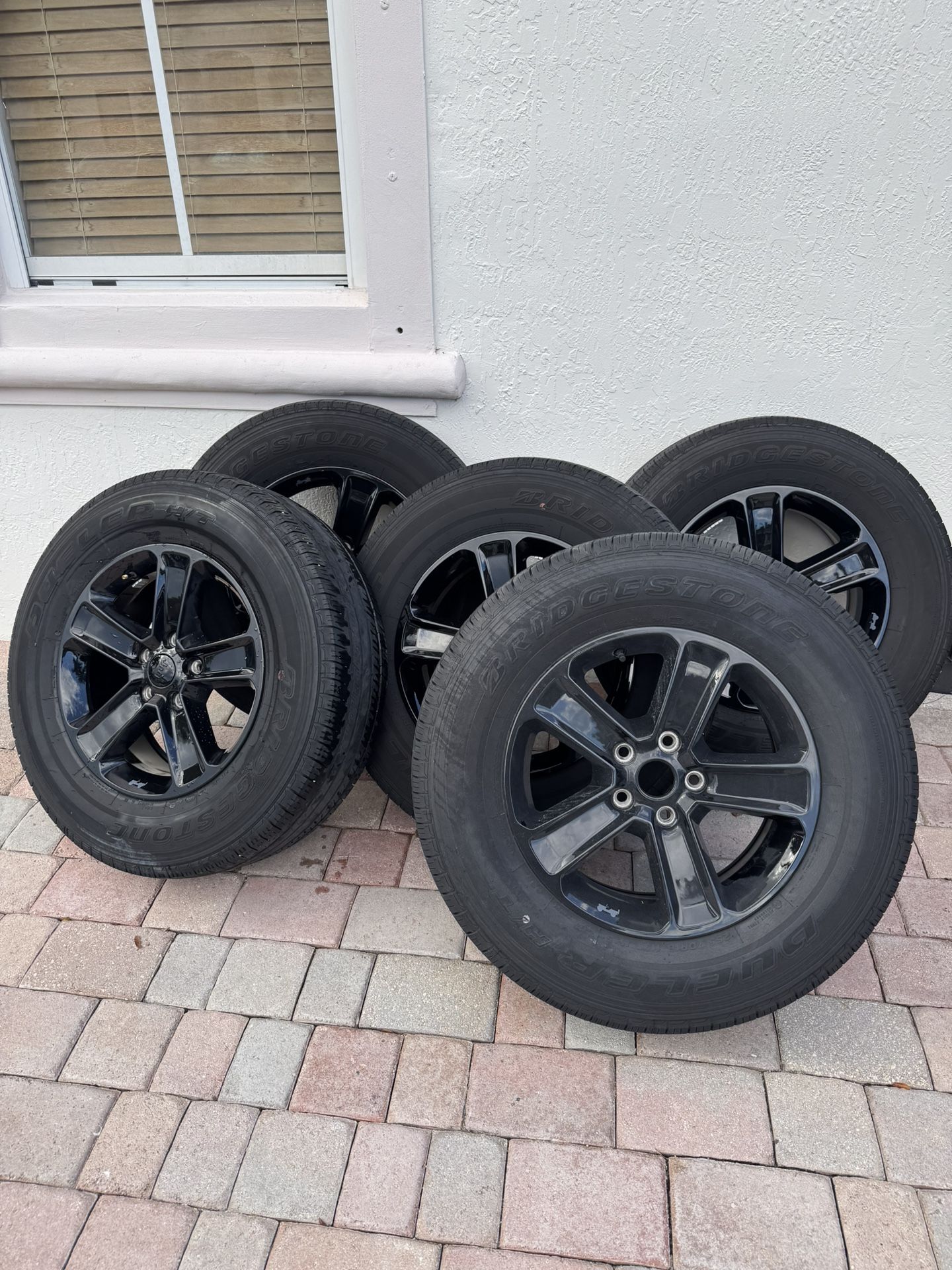 18” Jeep Wrangler Wheels Rims and tires $600 for Sale in Miami, FL ...