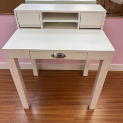 Pottery Barn Kids Parsons Desk with Mini Hutch