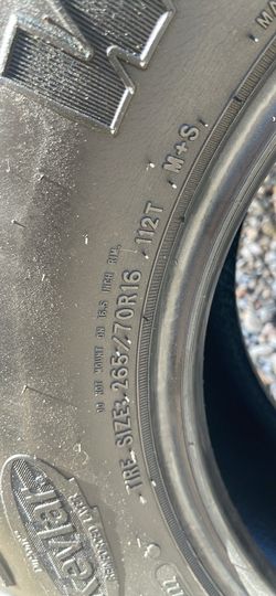 265 70r26 pair of tires