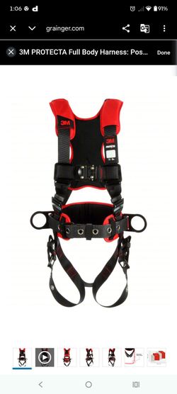 Full Body harness, vest harness, lineman harness, 3M Protecta
