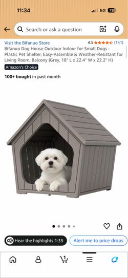 Small dog house