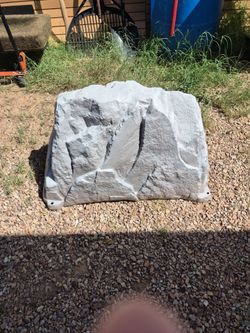 Large Fake Decorative Rock Cover