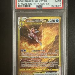 Pokemon Palkia VStar PSA 9