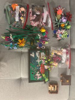 Lego Multiple Flower Sets