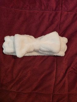 Giovanni White Bow Headband