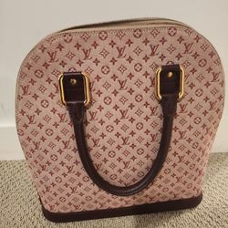 Loius Vuitton Mini Monogram Alma Haut Cherry Bag 