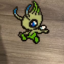 Celebi Pokemon Perler Beads