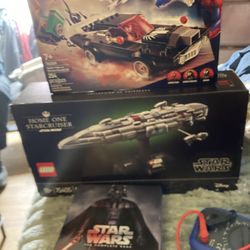 Lego Star Wars and Lego Spider-Man and complete star wars movie collection  the complete saga