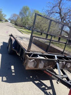 16 Ft Double Axel Trailer