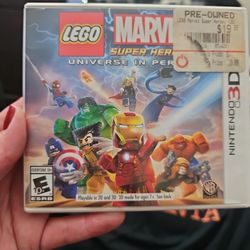 Nintendo 3DS Lego Marvel Super Heroes Game