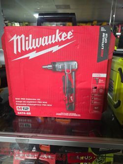 MILWUAKEE M12 CORDLES EXPANSION TOOL KIT NEW
