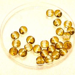Lot Of 25 Citrine Beads