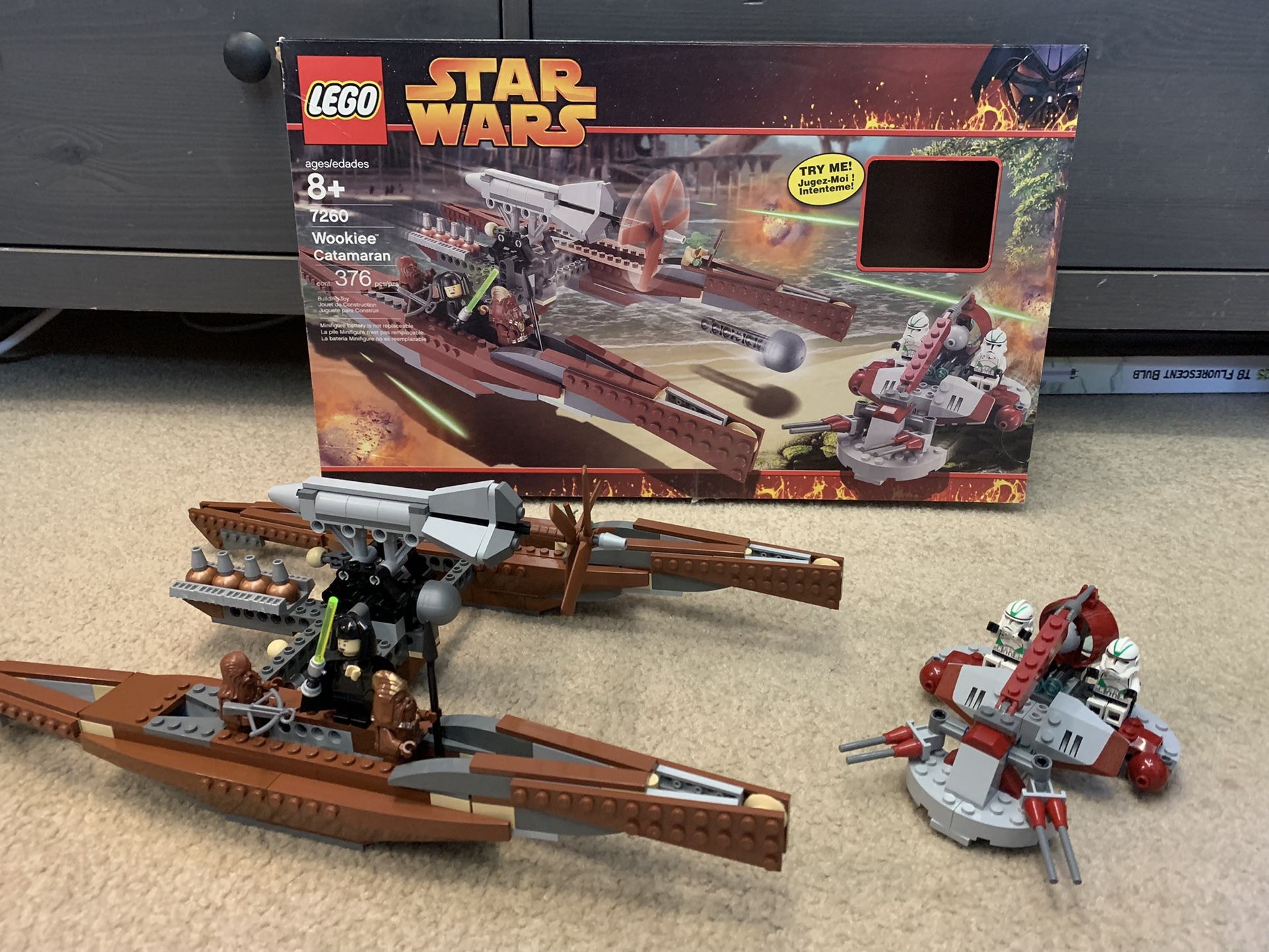 Lego Star Wars Wookie Catamaran 7260