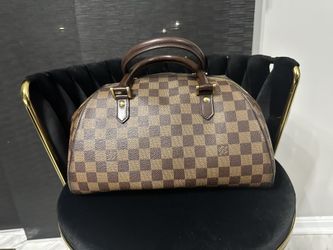 Damier Ebene Ribera MM Satchel