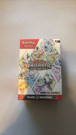 Pokémon TCG Scarlet & Violet Prismatic Evolutions Booster Bundle Factory Sealed