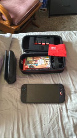 Switch 2 premium bundle w games and carrying case