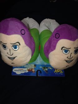 Buzz light Year Toy Story Slippers New Size Small