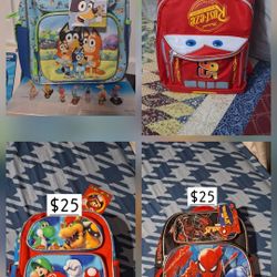 13 Inches Backpack Each $25