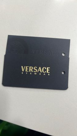 Versace Eyewear tag