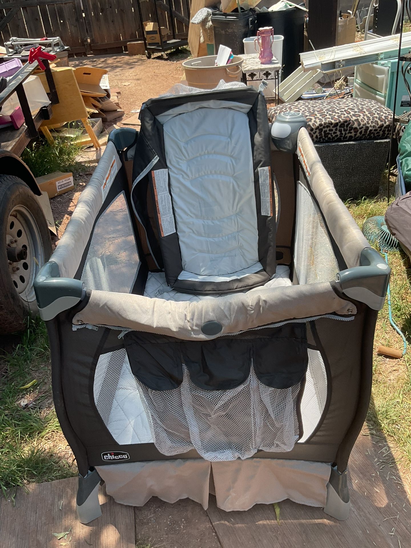 A playpen ready for you to use