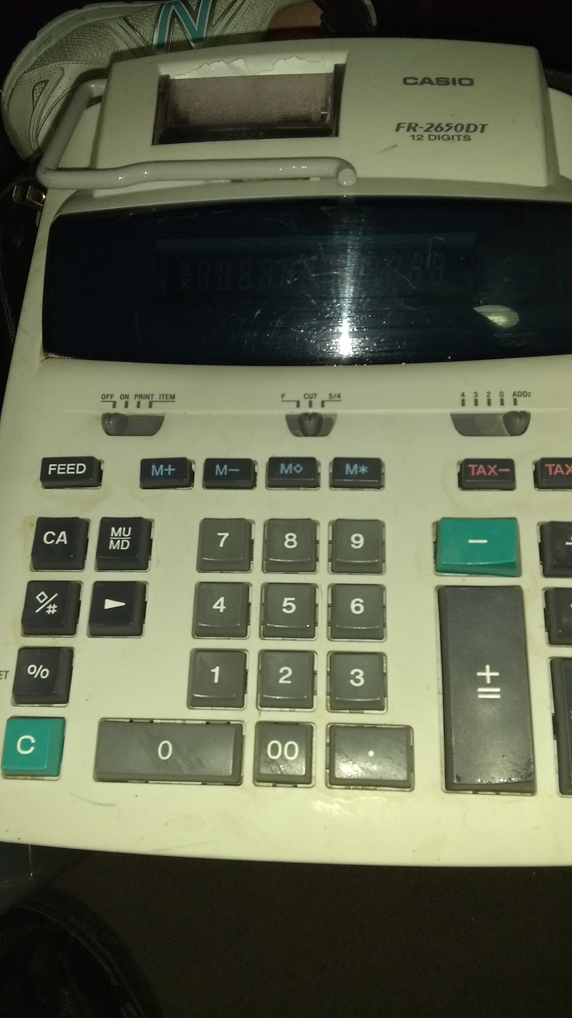 Casio fr-2650tm DT 12 digit