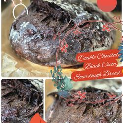 Double Chocolate Black Cocoa Sourdough 