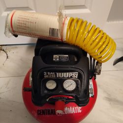 Pancake Compressor 3 Gallon Tank 