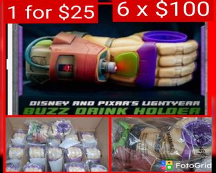 Disney and Pixar Lightyear Buzz Drink Holder Toy Story