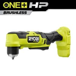 RYOBI ONE+ HP 18V Brushless Cordless Compact 3/8 in. Right Angle Drill (Tool Only)
