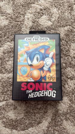 Sonic the hedgehog for sega genesis first print