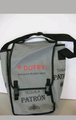 Patron Tequila Liquor Wine Bag 2-4 Bottle Dufry San Juan Puerto Rico