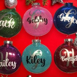 personalized Christmas ornaments
