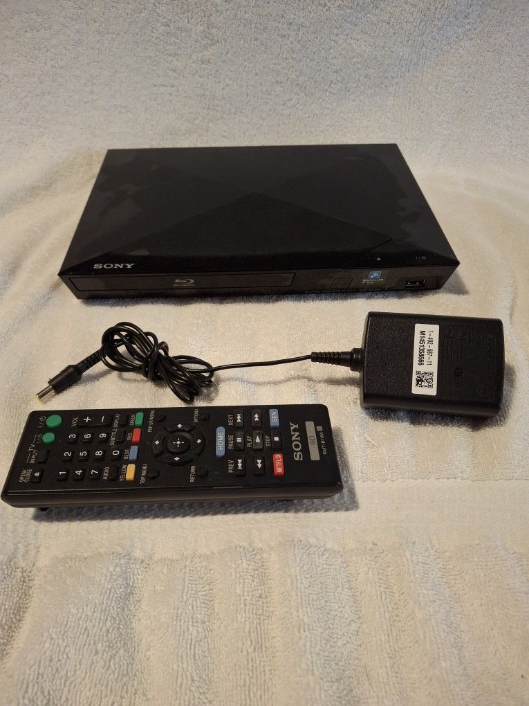 Sony BDP-BX320 Blu-ray DVD Player With Ac And Remote