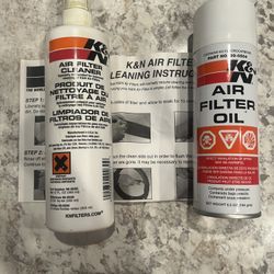 K&N Air Filter Cleaning Kit