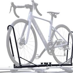 Roof Bike Rack Mount for Car & SUV, Foldable Upright Bicycle Carrier with Two Arms, 1-Bike Rooftop Carrier, only for Removable Roof Crossbars   Brand 