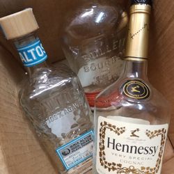 Empty Liquor Bottles