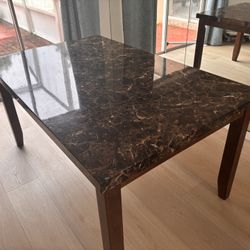 🚨MARBLE LIKE🚨 DINING ROOM TABLE 