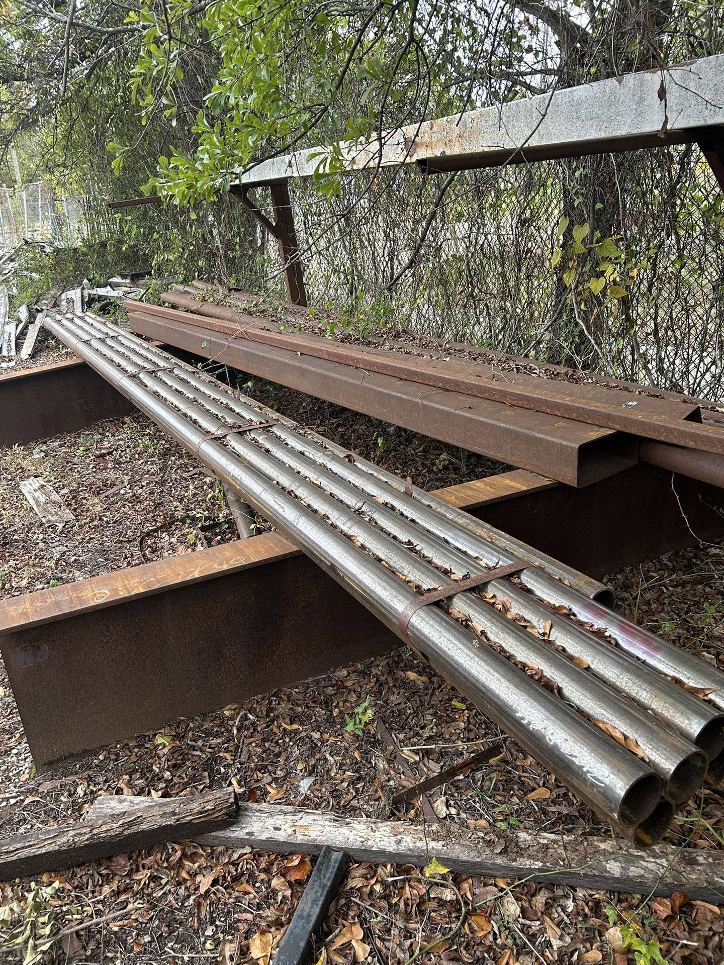 Steel Pipe & Beam Bundles - Various Sizes Available