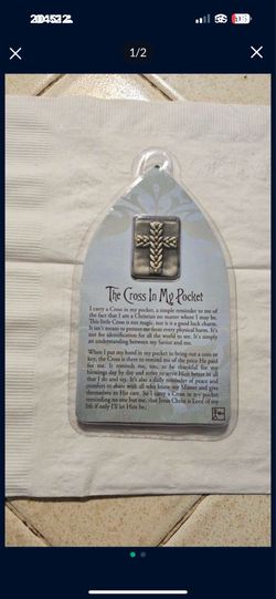 The Cross In My Pocket Token - Do not Be Afraid-I Am With You Always