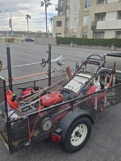 Trailer. Tools And Equipment