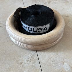 MDUSA Wooden gymnastics Rings