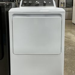 GE 7.2 cu. ft. Vented Electric Dryer in White