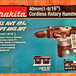 New Makita 36v SDS-MAX Rotary Hammer Cordless Brushless Kit $500 Firm. Pickup Only