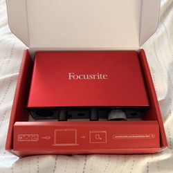 Focusrite Scarlett Solo (3rd Gen) – Brand New