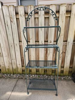 Vintage Baker Rack/ Garden Stand